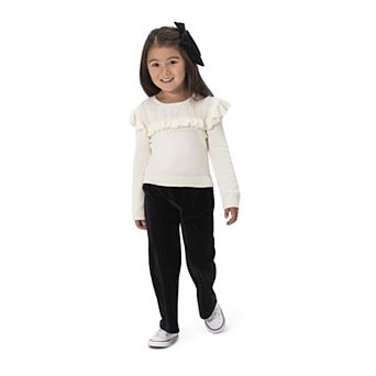 Girls 4-8 Draper James 3 pc Sweater & Knit Pant Set