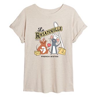 Disney / Pixar's Ratatouille Juniors' La Ratatouille Oversized Tee