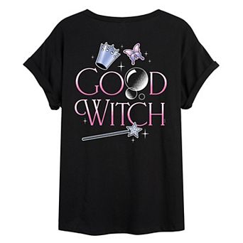 Juniors' The Wizard Of Oz Good Witch Oversized Tee