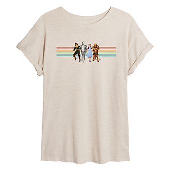 Juniors' The Wizard Of Oz Oversized Tee