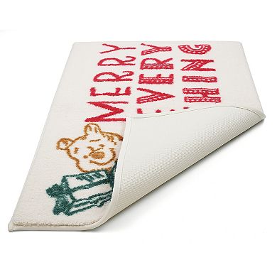 St. Nicholas Square® Disney’s Winnie The Pooh Merry Everything Bathroom Rug