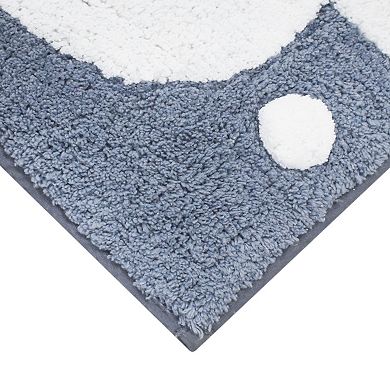 St. Nicholas Square® Snowman Design Bathroom Rug