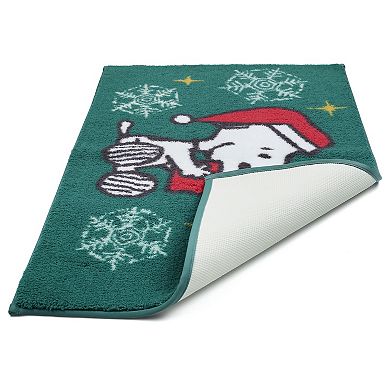 St. Nicholas Square® Snoopy Holiday Bathroom Rug
