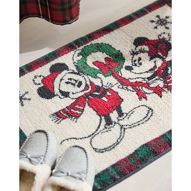 St. Nicholas Square® Disney's Mickey & Minnie Holiday Bathroom Rug
