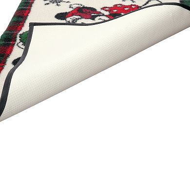 St. Nicholas Square® Disney's Mickey & Minnie Holiday Bathroom Rug