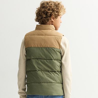 Boys 8-20 Sonoma Goods For Life® Insulated Puffer Vest in Regular & Husky