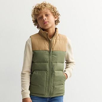 Boys 8-20 Sonoma Goods For Life® Insulated Puffer Vest in Regular & Husky
