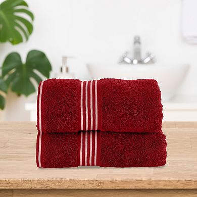 Lavish Home 2-pc. Luxury Quick-Dry Cotton Bath Towel Set