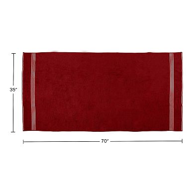 Lavish Home 2-pc. Luxury Quick-Dry Cotton Bath Towel Set
