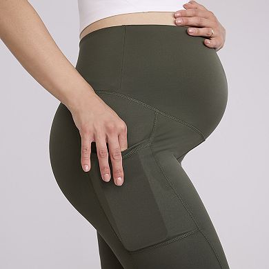 Maternity Motherhood® Seamed Active Leggings with Pockets