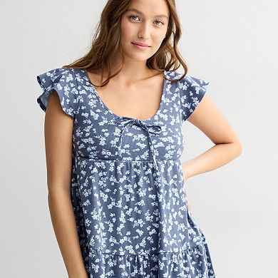 Juniors' SO® Easy Flutter Sleeve Dress