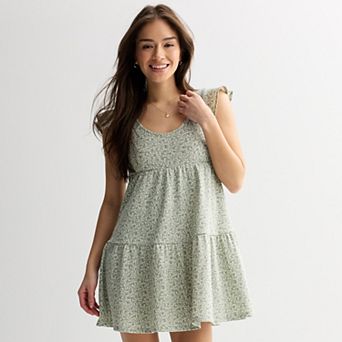 Juniors' SO® Easy Flutter Sleeve Dress