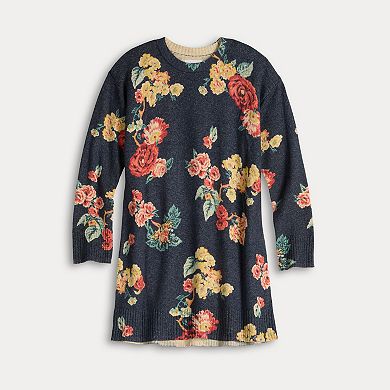 Petite LC Lauren Conrad Crewneck Sweater Dress
