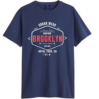 Men Brooklyn Print Summer T shirt