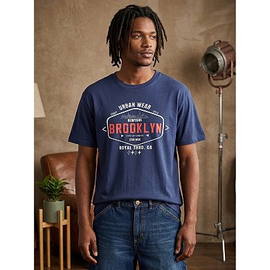 Men Brooklyn Print Summer T shirt