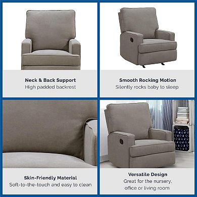 Baby Relax Salma 2-in-1 Rocker Recliner Chair