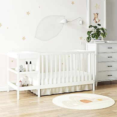 Baby Relax Ema 3-in-1 Convertible Crib & Changing Table