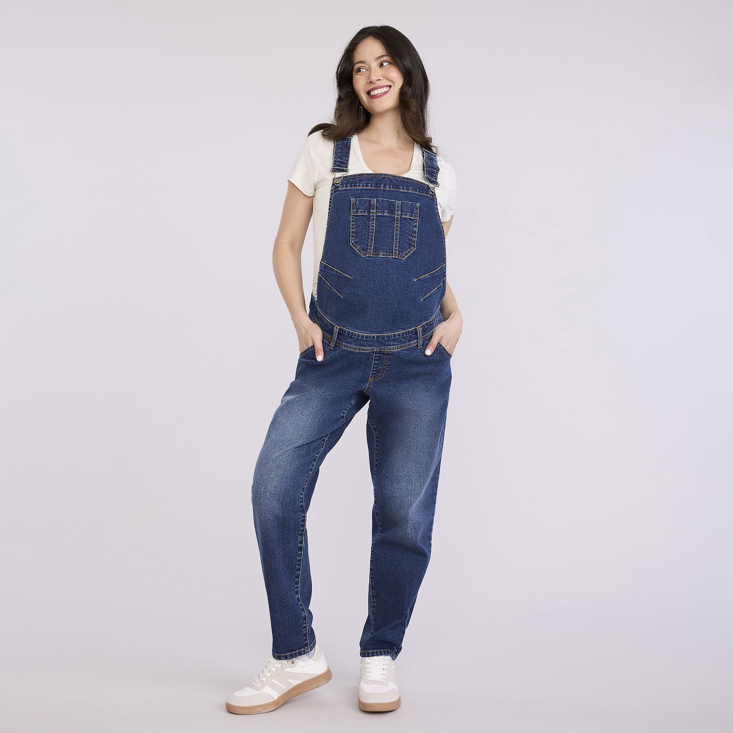 Женские платья Maternity Motherhood ® Slouchy Straight Leg Overall