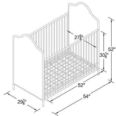 Little Seeds Piper Island Convertible Crib