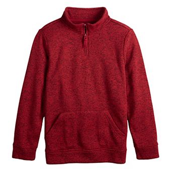 Boys 8-20 Sonoma Goods For Life® Adaptive Quarter-Zip Sweater Fleece