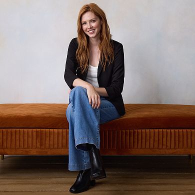 Women's LC Lauren Conrad Hourglass Ponte Blazer