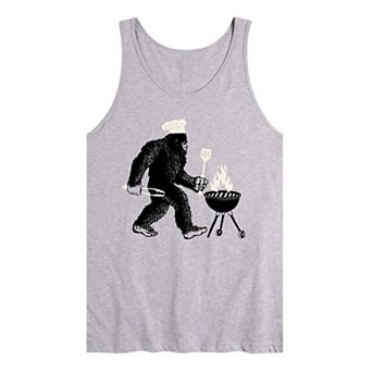 Men's Bigfoot Grill Graphic Tank Top