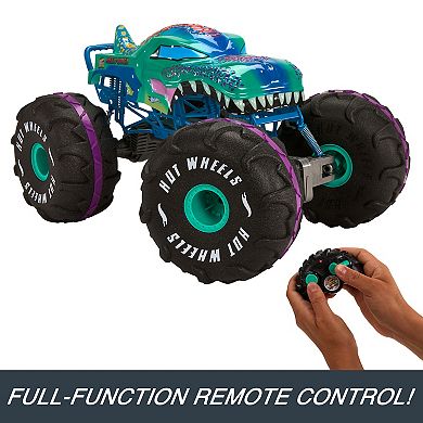 Mattel Hot Wheels Monster Trucks RC Battery-Powered Mega-Wrex 1:6 Scale Vehicle