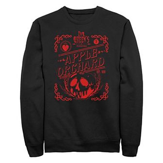 Disney Villains Evil Queen's Poisoned Apple Orchard Men's Fleece Sweatshirt