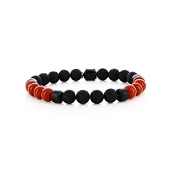 Men's Metallo Stone Beaded Bracelet
