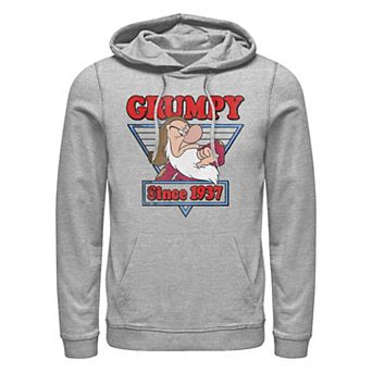 Disney's Snow White And The Seven Dwarfs Grumpy Since 1937 Men's Graphic Hoodie