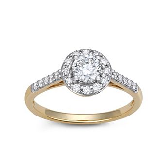 LeRose by Lexi and Rose 10k 3/4 Carat T.W. Lab-Grown Diamond Ring