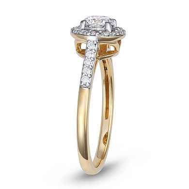LeRose by Lexi and Rose 10k 3/4 Carat T.W. Lab-Grown Diamond Ring