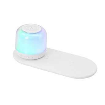 Wireless Charger And Magnetic Bluetooth Led Wireless Speaker