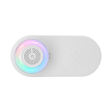 Wireless Charger And Magnetic Bluetooth Led Wireless Speaker