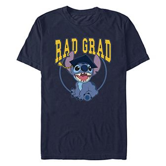 Disney's Lilo & Stitch Rad Grad Men's Graphic Tee