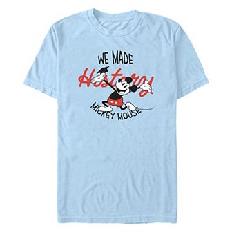 Disney's Mickey Mouse Graduates We Made History Men's Graphic Tee