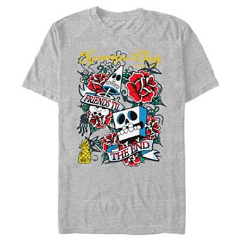 Men's Nickelodeon SpongeBob SquarePants Friends Till The End Graphic Tee