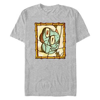 Men's Nickelodeon SpongeBob SquarePants Squidward Abstract Portrait Graphic Tee