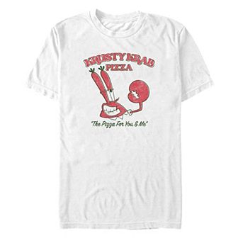 Men's Nickelodeon SpongeBob SquarePants Krusty Krab Pizza For You And Me Graphic Tee
