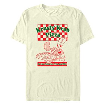 Men's Nickelodeon SpongeBob SquarePants Krusty Krab Pizza Graphic Tee