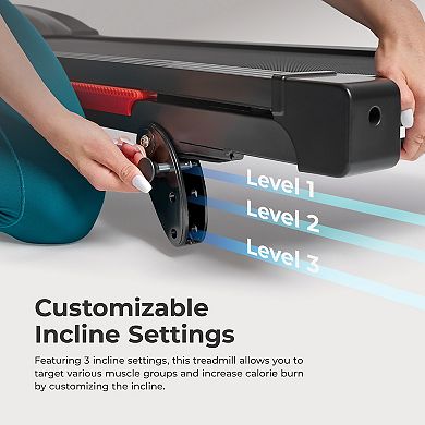 Sunny Health & Fitness Smart Motorized Treadmill