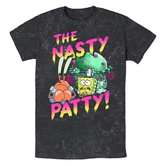 Men's Nickelodeon SpongeBob SquarePants The Nasty Patty Graphic Tee
