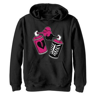 Boys 8-20 Fortnite Spray Paint Cans Graphic Hoodie