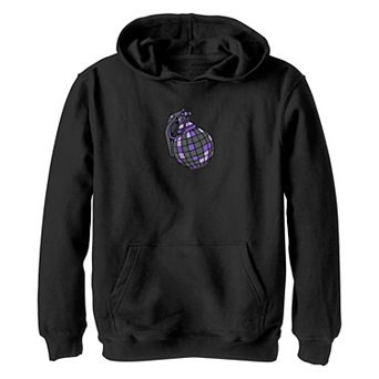Boys 8-20 Fortnite Disco Ball Hand Grenade Graphic Hoodie