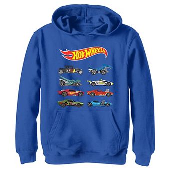 Boys 8-20 Hot Wheels Extreme Cars Lineup Graphic Hoodie