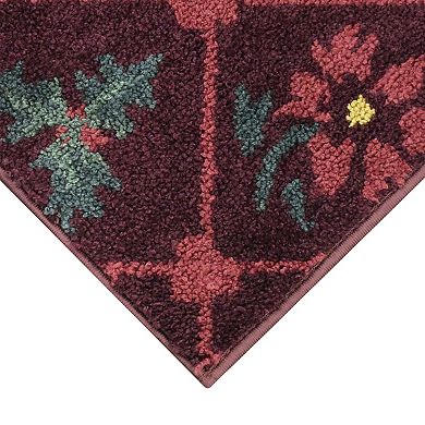 St. Nicholas Square® Mistletoe Supersoft Throw Rug