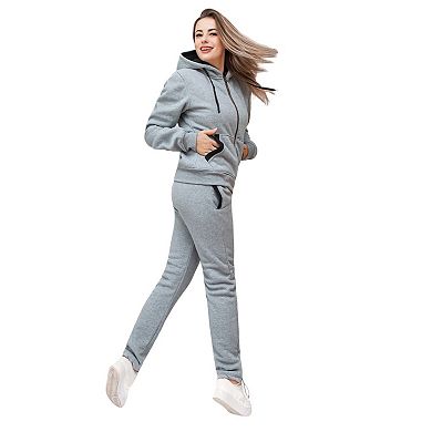 Women’s Blossoms Loungewear Jogging suit Sweat Jacket Sweatpants outfit