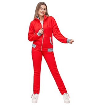Women’s Blossoms Loungewear Jogging suit Sweat Jacket Sweatpants outfit