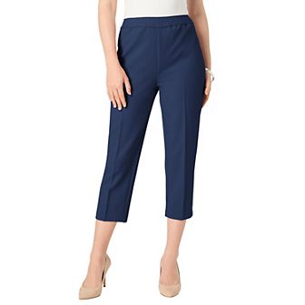 Roaman's Women's Plus Size Plus Size Bend Over Capri Pant