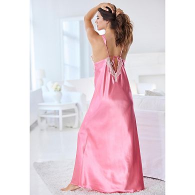 Amoureuse Plus Size Ruffle Lace Gown